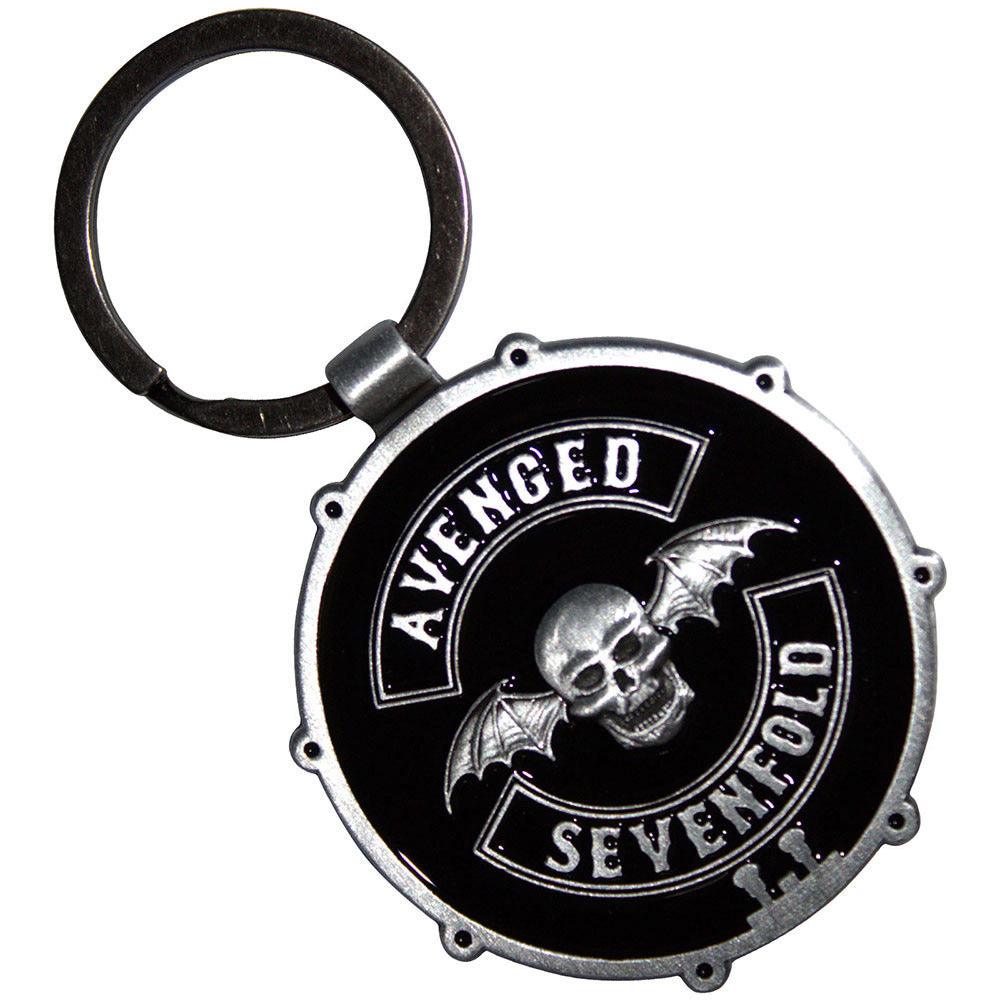 AVENGED SEVENFOLD - (9月 来日 ) - Deathbat Crest Drum / Double-Sided